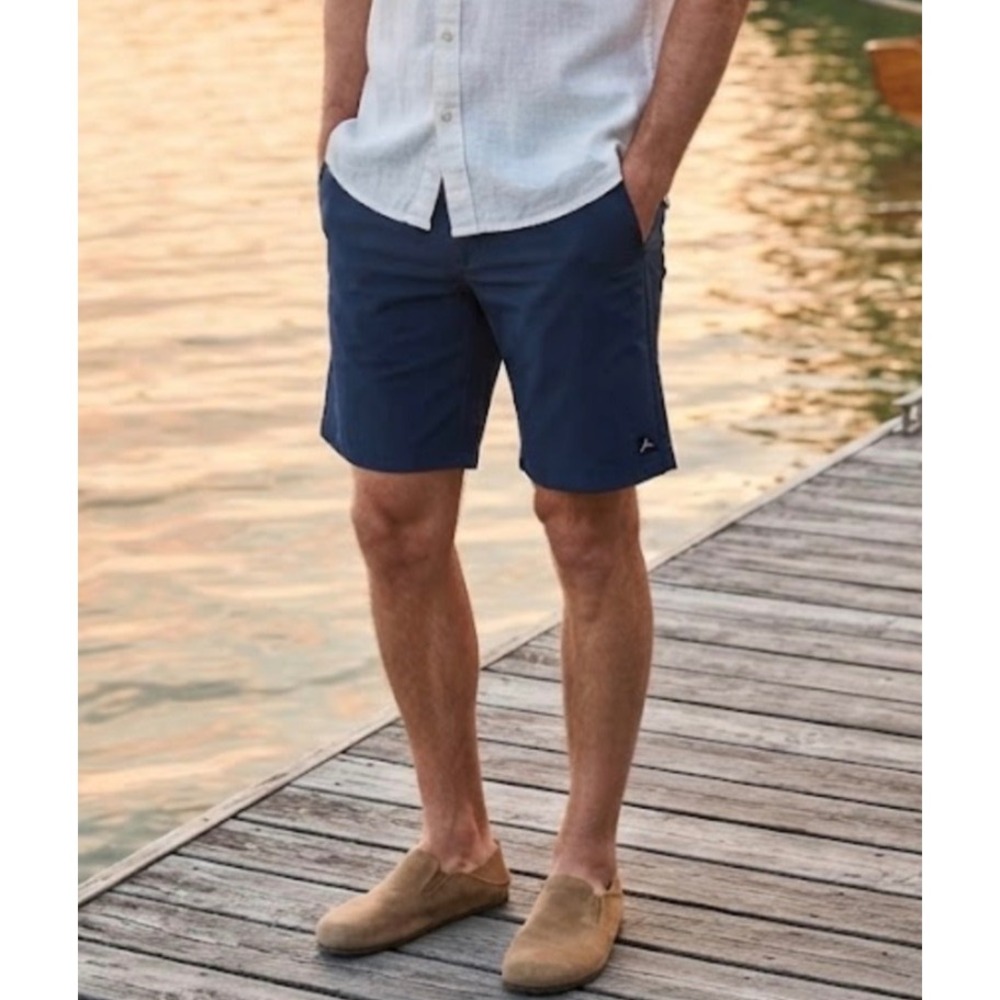 Quiksilver Amphibian‎ Hybrid Shorts Mens 32 Navy Blue DryFlight Walkshorts Water